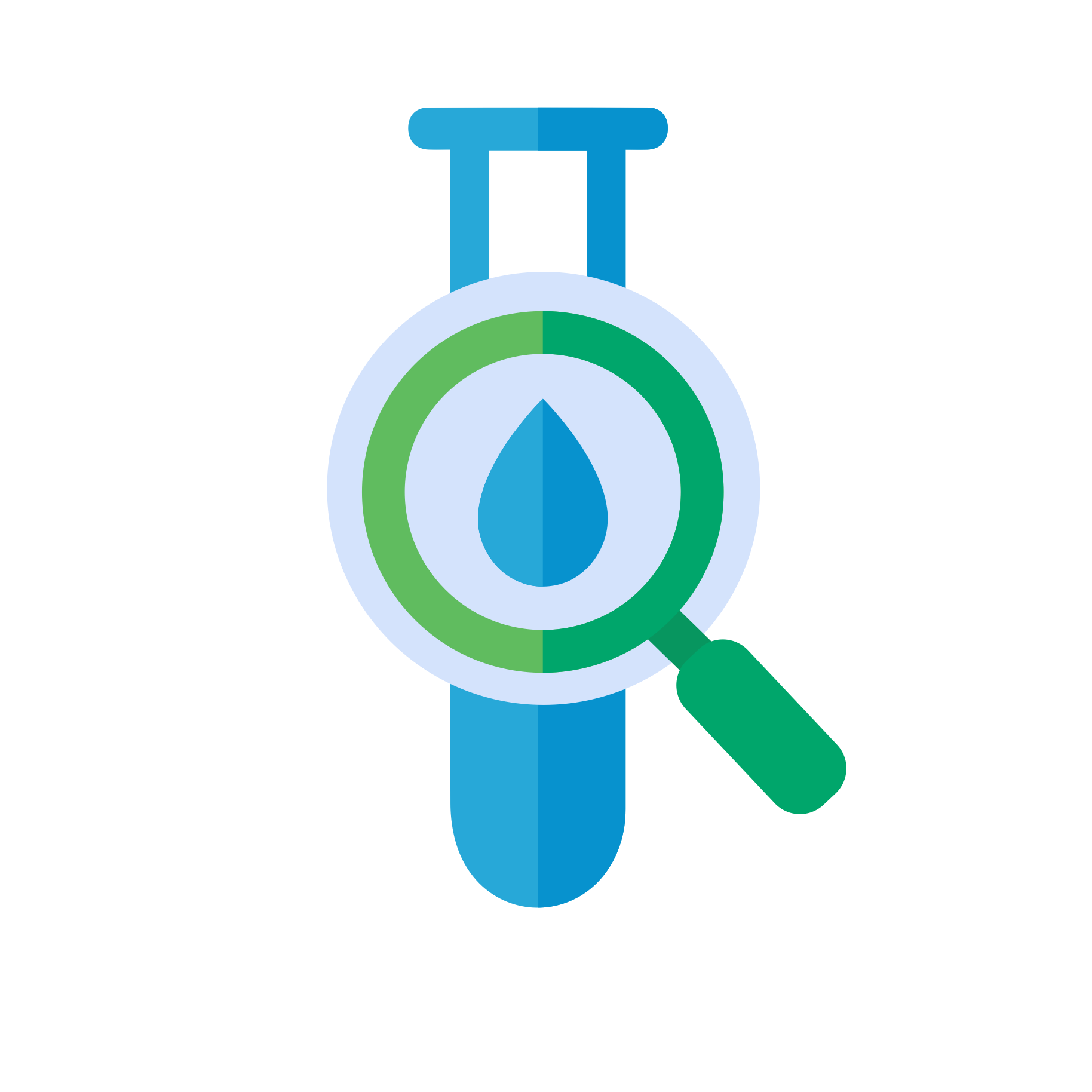 icon: water quality testing